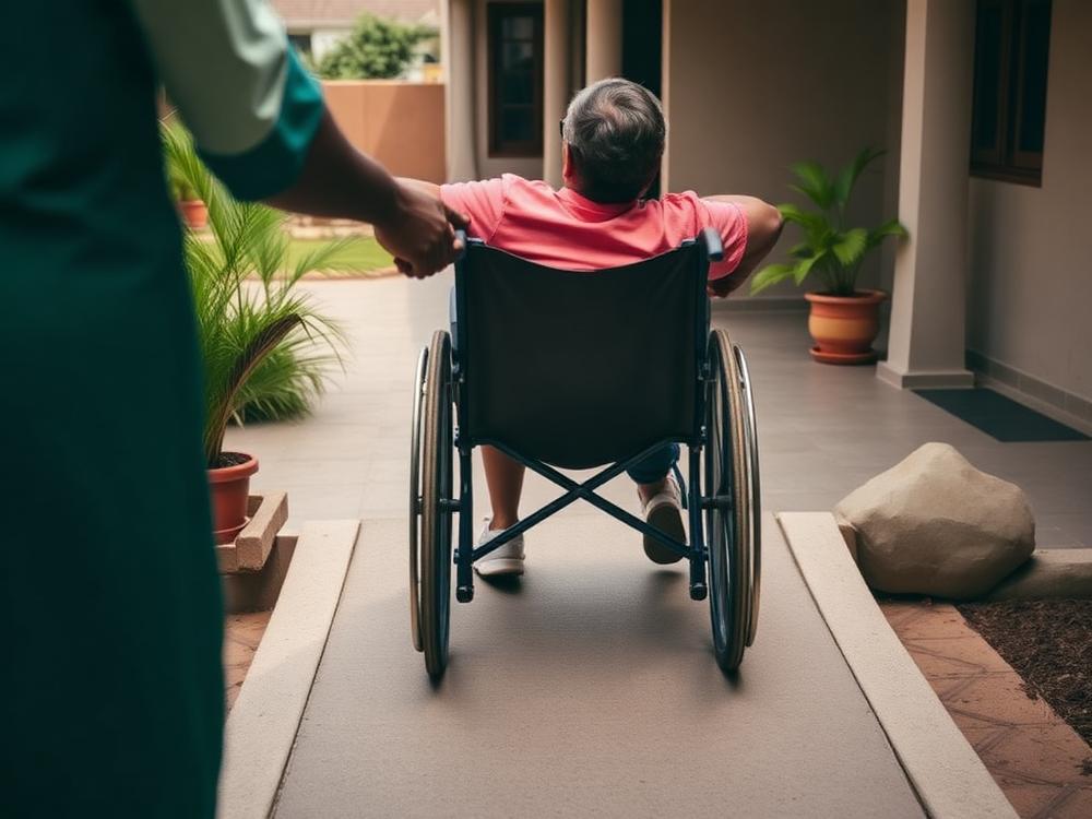 Disability Support in a Ghanaian home